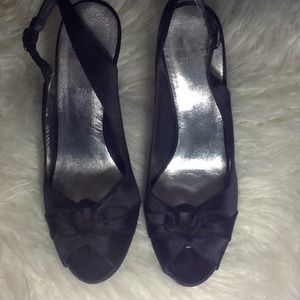 Stuart Weitzman peep toe heels